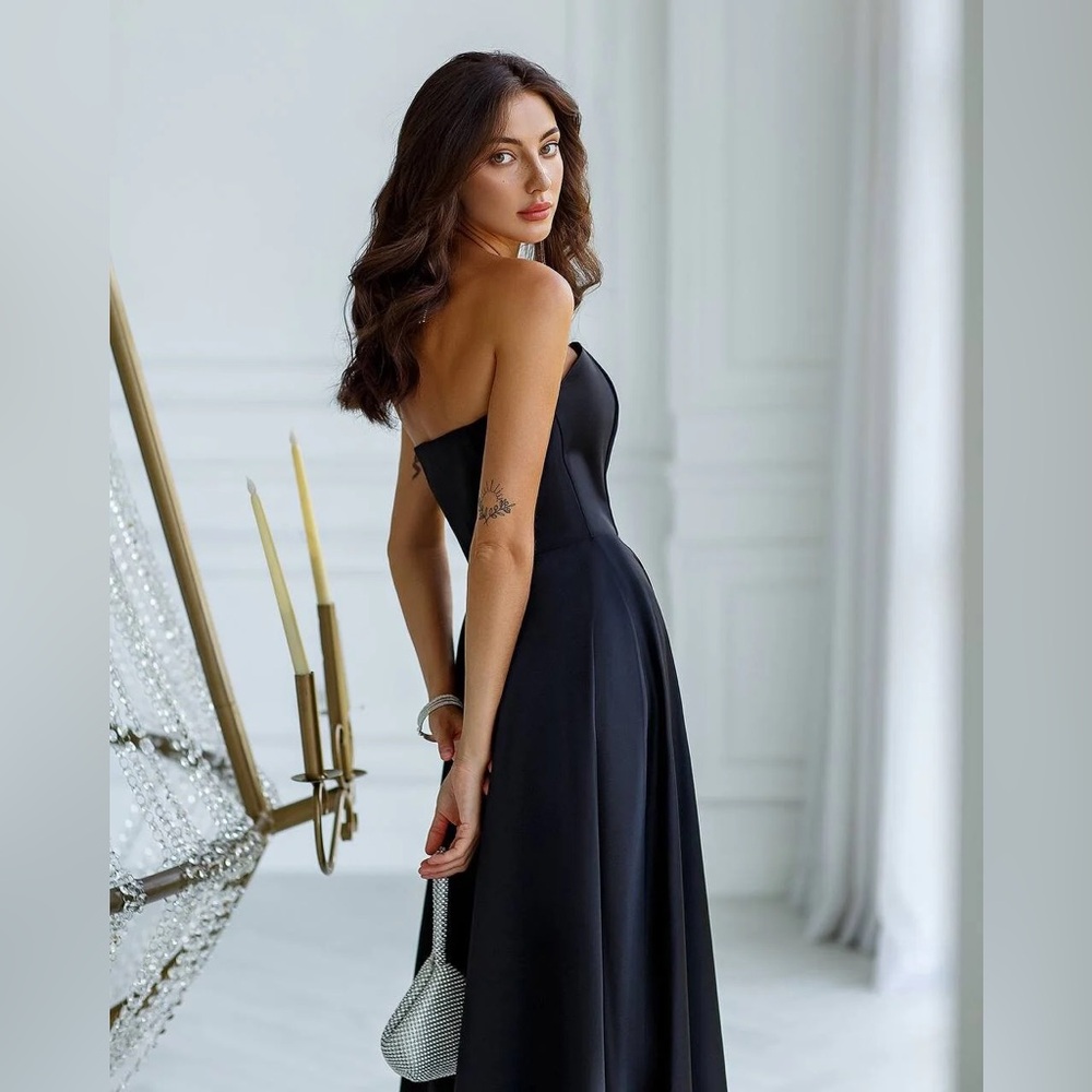 NWT Zimmermann Silk Underwire Long Dress in Onyx Black | Size 3